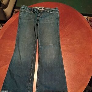 Women's Blue Jeans - Size: 7R   (1089)